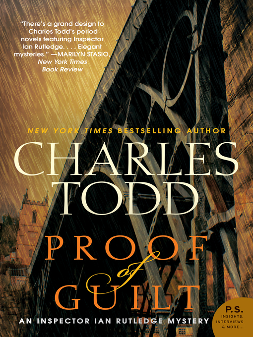 Title details for Proof of Guilt by Charles Todd - Available